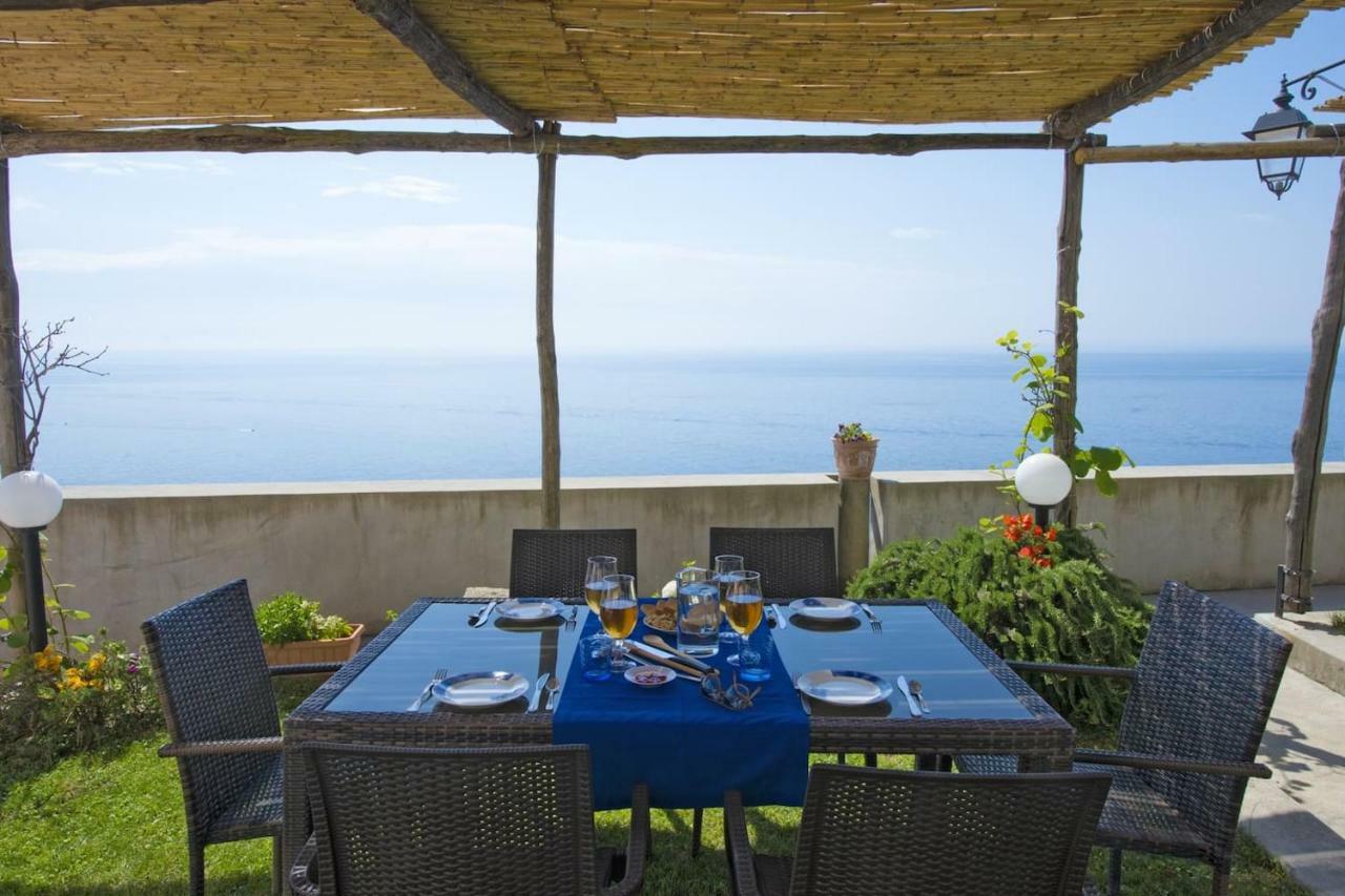 Vila Casa Maia Blu Praiano Exteriér fotografie