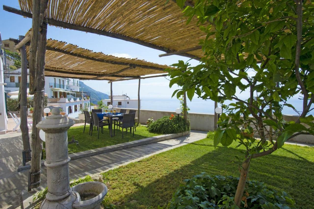 Vila Casa Maia Blu Praiano Exteriér fotografie